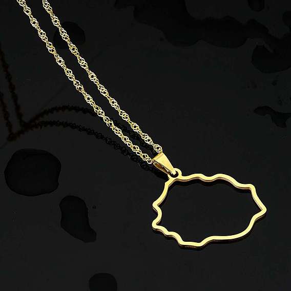 304 подвесные из нержавеющей стали ожерелья