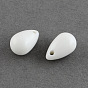 Teardrop Acrylic Charms Charms, 13x8mm, Hole: 2mm, about 1050pcs/500g