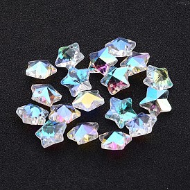 Стеклянные подвески, граненый Рождественская звезда