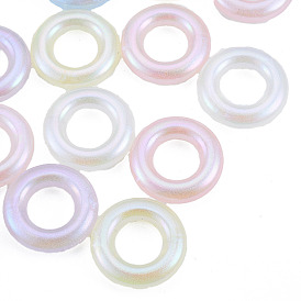 Plating Acrylic Linking Rings, Pearlized, Ring