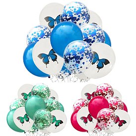 15 резиновый надувной шар в виде бабочки, для вечеринки фестиваль украшения дома