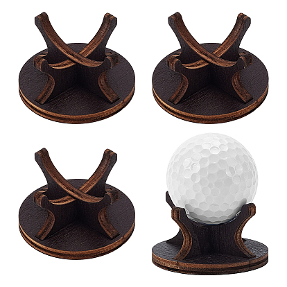 4шт. фанерные подставки для демонстрации мячей для гольфа