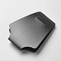 Plastic Card, Black, used for headwear and pendants