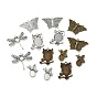 14шт 7 стили тибетский стиль подвеска из сплава настройки кабошона, разнообразные