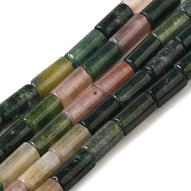 Natural Indian Agate Beads Strands, Column