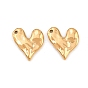 304 подвески из нержавеющей стали, сердце, без свинца и без кадмия, ионное покрытие (ip)