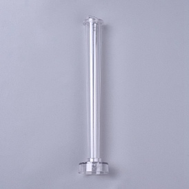 Transparent Plastic Candle Molds, for Candle Making Tools, Cone Shape