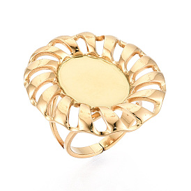 Регулируемые 304 кольцевые компоненты из нержавеющей стали, настройки овальных колец, ионное покрытие (ip)