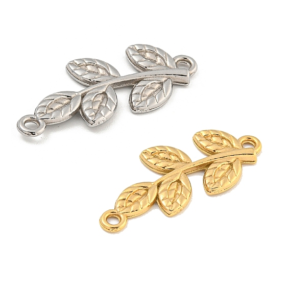 Ионное покрытие (ip) 304 звенья из нержавеющей стали, подвески в виде листьев