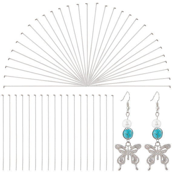 220 шт. 304 штифты с плоской головкой из нержавеющей стали