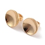 Rack Plating Brass Bead Cap Pendant Bails, for Globe Glass Bubble Cover Pendants, Long-Lasting Plated
