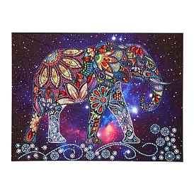 Наборы алмазной живописи «слон и вселенная» своими руками, включая сумку со стразами из смолы, алмазная липкая ручка, поднос тарелка и клей глина