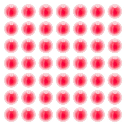 Силиконовые бусины, круглые