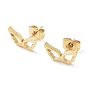304 Stainless Steel Stud Earrings, Hollow Wings