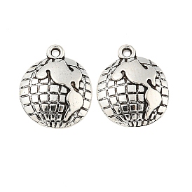 Tibetan Style Zinc Alloy Earth Charms, 2x16x3mm, Hole: 1.5mm, about 500pcs/500g