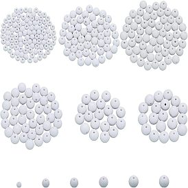 340 непрозрачные акриловые бусины, круглые