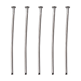 Iron Flat Head Pins, Cadmium Free & Lead Free, 30x0.75~0.8mm, about 6730pcs/1000g
