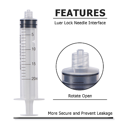 Plastic Screw Type Hand Push Glue Dispensing Syringe(without needle) and Needle Dispense Tips