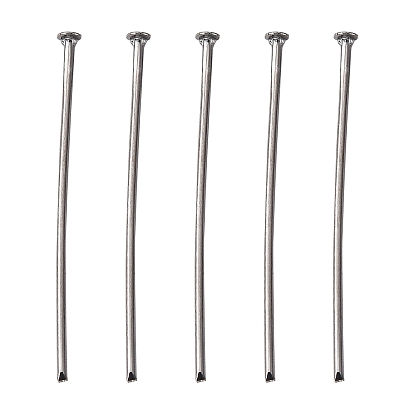Iron Flat Head Pins, Cadmium Free & Lead Free, 30x0.75~0.8mm, about 6730pcs/1000g