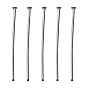 Iron Flat Head Pins, Cadmium Free & Lead Free, 30x0.75~0.8mm, about 6730pcs/1000g