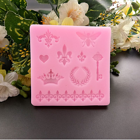 Food Grade Silicone Molds, Fondant Molds, For DIY Cake Decoration, Chocolate, Candy, UV Resin & Epoxy Resin Jewelry Making