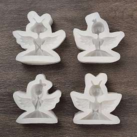 Силиконовые формы для свечей «Ангел и Фея», для изготовления ароматических свечей