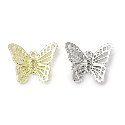 Подвески из сплава , бабочки прелести, без свинца, без кадмии и без никеля, стойки покрытие