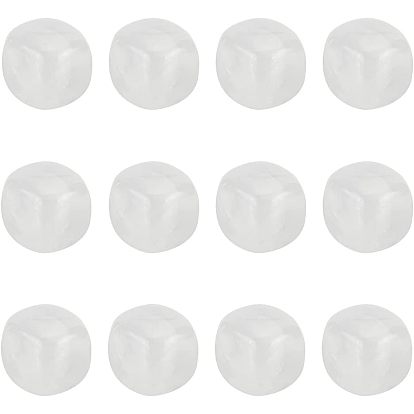 Природный кристалл кварца бусины, бусины из горного хрусталя, нет отверстий / незавершенного, квадратный