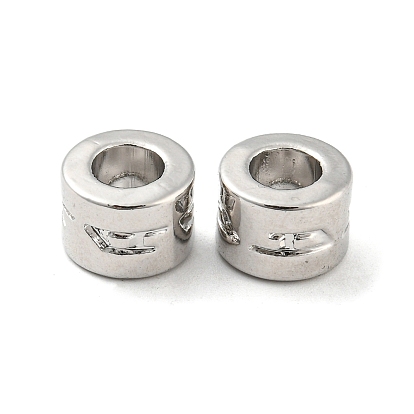 Crémaillère perles en alliage placage, sans plomb et sans cadmium et sans nickel, colonne
