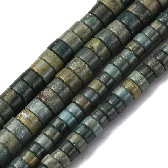 Нити бусин из натурального нефрита шушан, диск, Heishi бусы