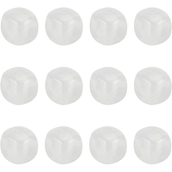 Природный кристалл кварца бусины, бусины из горного хрусталя, нет отверстий / незавершенного, квадратный