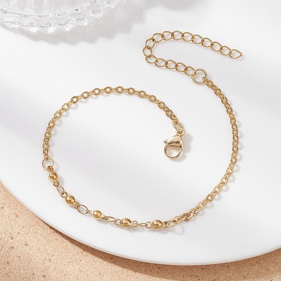 304 Браслеты из цепей и тросов из нержавеющей стали для женщин