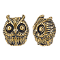 Латуни европейского бисера, бусины с большим отверстием, сова