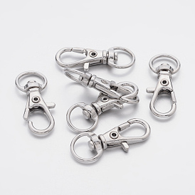 Alloy Swivel Lobster Claw Clasps, Swivel Snap Hook