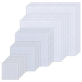 5 стили вышивки крестом листы ткани, хлопчатобумажная ткань аида, квадратный