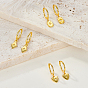 925 Sterling Silver Dangle Hoop Earrings for Women