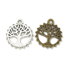 Tibetan Style Alloy Pendants, Lead Free & Cadmium Free, Tree of Life