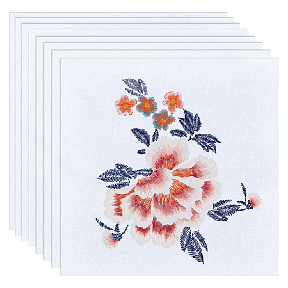 Ткань для вышивки перфоратором, квадратный