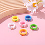 Cute Frog Ring for Girls, Playful Duckling Couple Rings Set