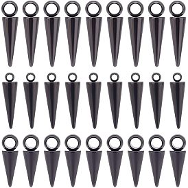 30 шт 3 стиль 304 подвески из нержавеющей стали, конус