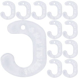 110шт пластиковый крючок для декоративной цепочки для обуви