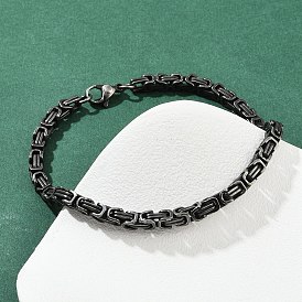 304 браслеты-цепочки из нержавеющей стали для женщин и мужчин