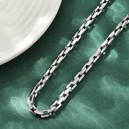 304 ожерелья из звеньевой цепи из нержавеющей стали для женщин и мужчин