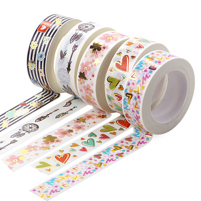 DIY Scrapbook Pulled, Decorative Bronzing Paper Tape