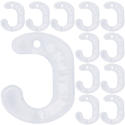 110шт пластиковый крючок для декоративной цепочки для обуви