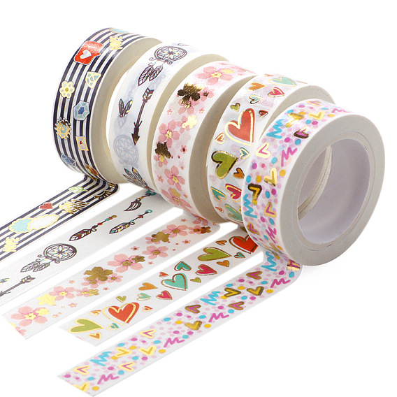 DIY Scrapbook Pulled, Decorative Bronzing Paper Tape