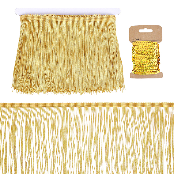5 mètres de perles à paillettes scintillantes pour animaux de compagnie, paillettes garniture, Accessoires d'ornement, 5mètres de garniture à pompons en polyester
