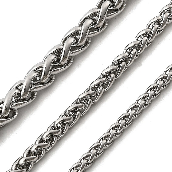 304 из нержавеющей стали цепи пшеницы, пайки, с катушкой