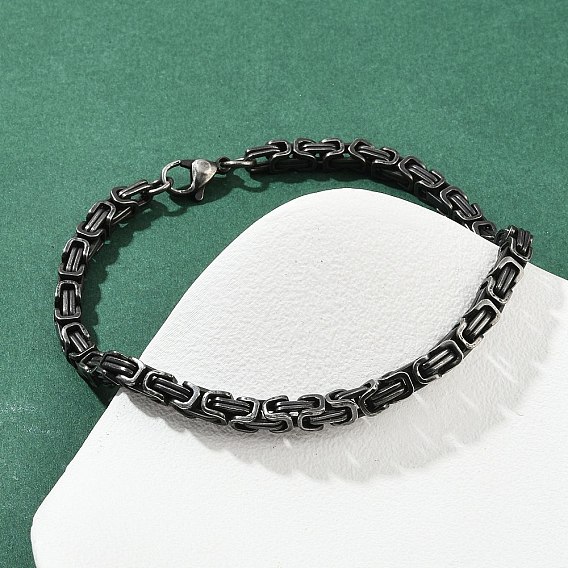 304 браслеты-цепочки из нержавеющей стали для женщин и мужчин