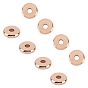 PVD Vacuum Plating 304 Stainless Steel Spacer Beads, Donut